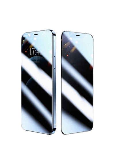 Samsung Galaxy A72 Uyumlu Hayalet Ekran Koruyucu Cam 5d Tam Kaplar Privacy Glass Siyah