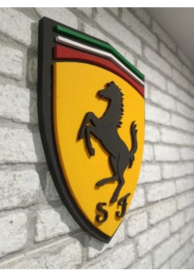 Ferrari Logo 50x50 Ferrari Araç Logo Ferrari Marka Logo Ferrari 3d Logo 50 x 50