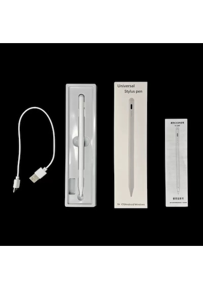 Newface K2260 Ios Ve Android Uyumlu Universal Dokunmatik Stylus Kalem - Beyaz