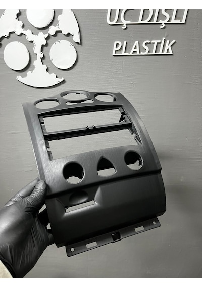 Megan 2 Faz 2 Dijital Klimalı Ön Panel Siyah 3d Baskı 1 Adet
