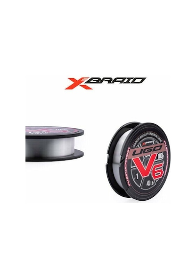 Ygk X060 F-ugo V6 Soft Fc 100m Fluorocarbon Misina 1.2 PE 0.185 MM