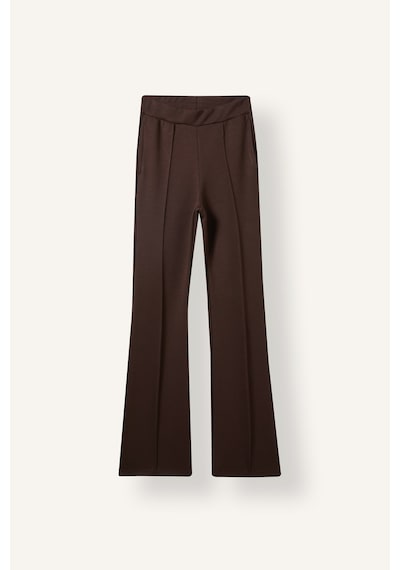 Defacto Flare Fit Elastik Bağlamalı Bel Modal Pantolon G9445ax26wnbn192 Kahve-bn192