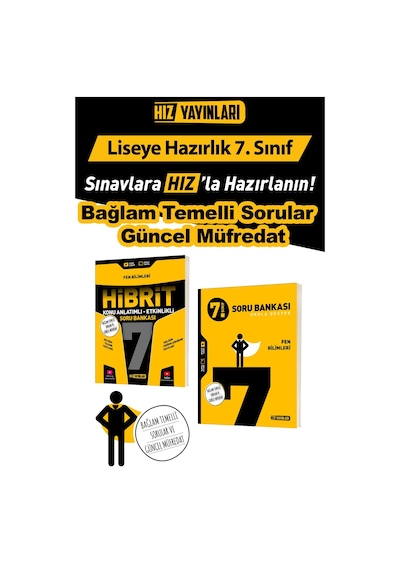 7. Sınıf Fen Bilimleri Soru Bankası Ve Hibrit Seti 2027 Model