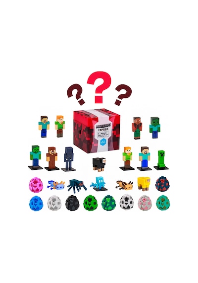 Minecraft Capsule Sürpriz Figür Kırmızı