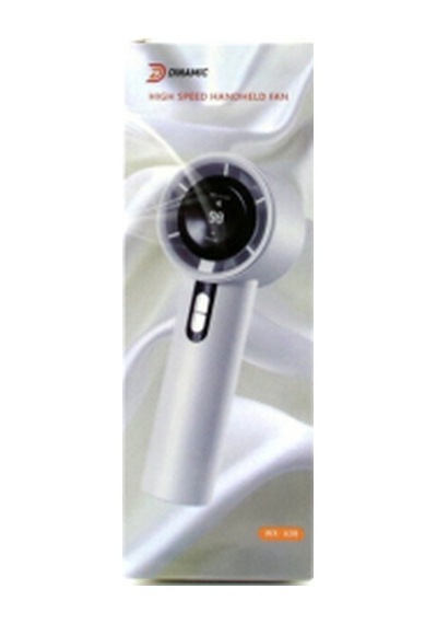 Mini El Fanı - Ayarlanabilir Hız - Dijital Gösterge - 5w - Karışık Renk 1 Parça