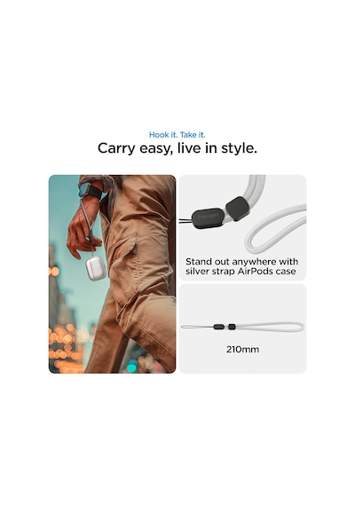Airpods Pro 3 İle Uyumlu Şeffaf Kılıf Liquid Crystal Clear - Acs10019