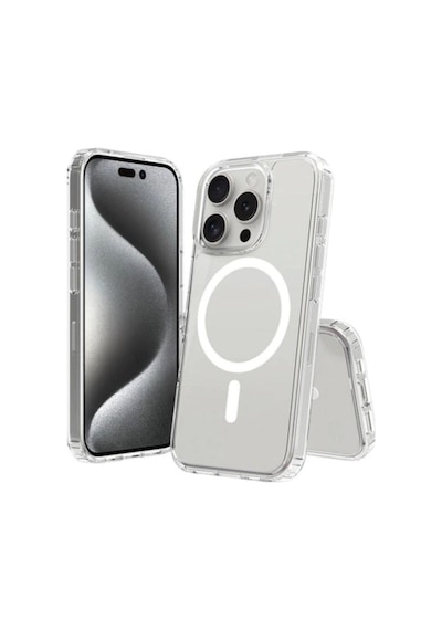 Apple Uyumlu iPhone 17 Pro Max Şeffaf Magsafe Koruyucu Kılıf