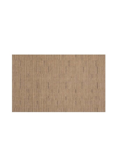 Amerikan Servis Pvc 30x45 Cm - Açık Kahve Bambu Desenli Çok Renkli
