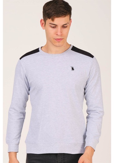 V4000 Dewberry Erkek Sweatshırt-gri Gri