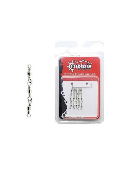 Captain 5100 3 Zincir Fırdöndü 5li Paket Nikel 16