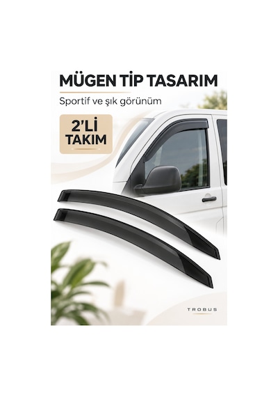 Isuzu Nqr 1995-2012 Cam Rüzgarlığı 2'li Takım