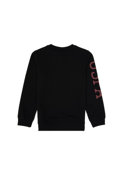 U.S. Polo Assn. Erkek Çocuk Siyah Basic Bisiklet Yaka Sweatshirt 50313831-VR046 U.S. Polo Assn. Erkek Çocuk Siyah Basic Bisiklet Yaka Sweatshirt 50313831-VR046