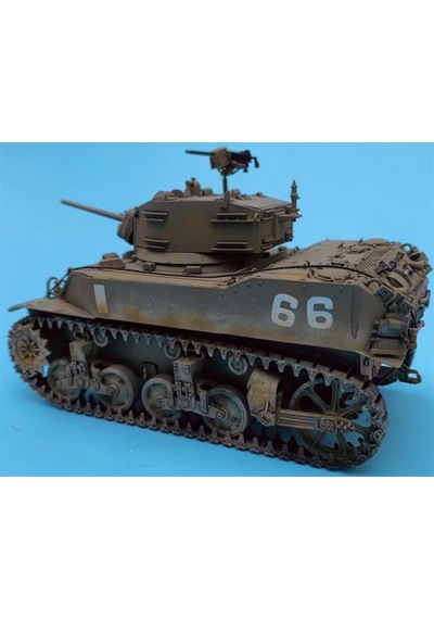 Afv Club Af35s60 1/35 Ölçek, M5 Erken Dönem, Bear İn Jinmen Lımıted Zırhlı Aracı, Plastik Model Kiti-51330