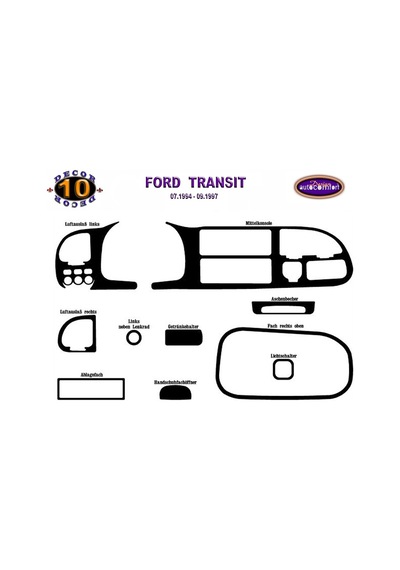 Ford Transit Konsol/Maun Kaplama 1994-1997 10.Prç (521796969)