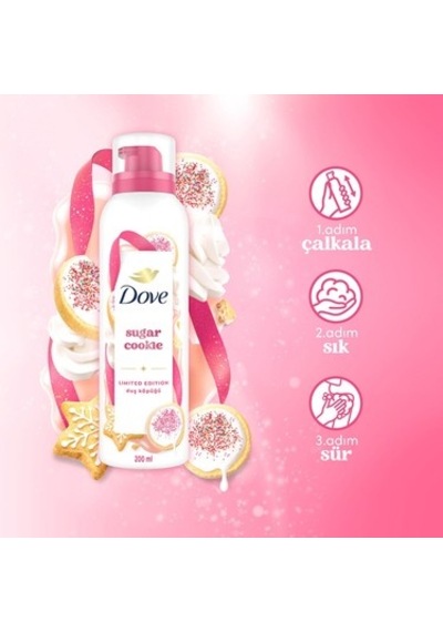200 Ml Tatlı Kokuya Sahip Duş Köpüğü, Nazik Temizleme Acai Üzümü
