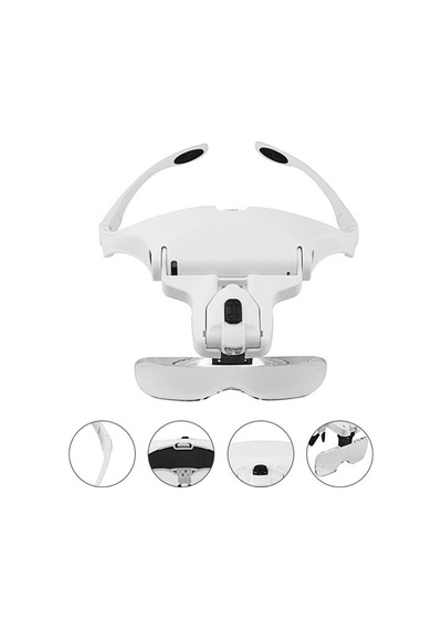 Suntek Büyüteç Led Işık Lamba Visor Head Büyüteç İzle