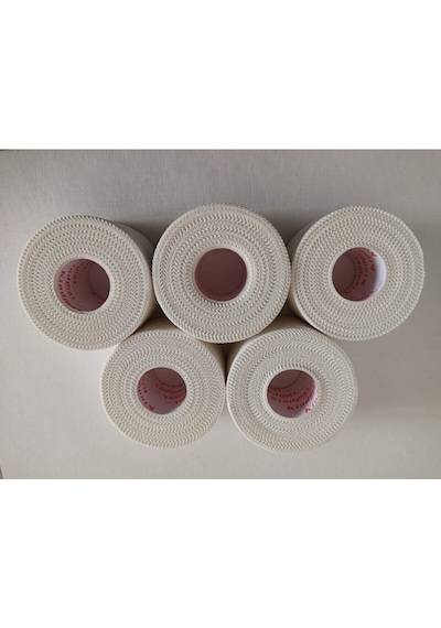Kindmax Rigid Yapışkanlı 3.7 cm x 10 M Sporcu Bandajı x 5 Adet