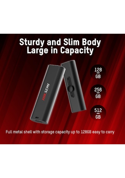 Hiksemi HS-USB-S306C-512G-U3 512 GB USB 3.2 Flash Bellek