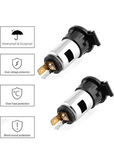 12 Volt 120 Amper Unıversal Çakmaklık Güç Çıkış Yuvası