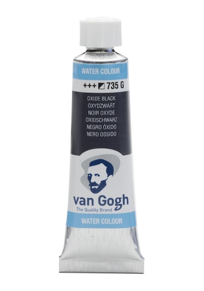 Van Gogh Tüp Suluboya - 735 Oxide Black - 10ml