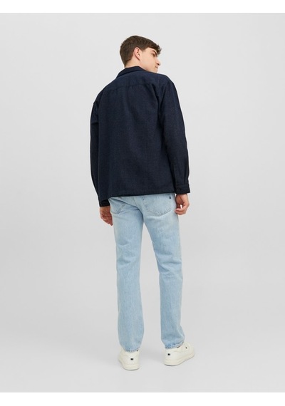 Jack & Jones Jack&jones Regular Fit Uzun Kollu Lacivert Erkek Gömlek 12239329 001