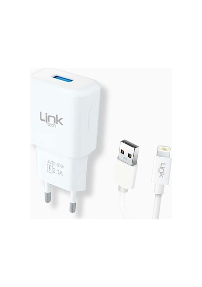 Linktech Lightning Şarj Aleti - İphone Telefon Şarj Aleti - 10w Lightning Kablolu İphone Şarj Cihazı