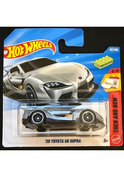 Hot Wheels Tekli Arabalar '20 Toyota Gr Supra Jjk04 Then And Now Çok Renkli