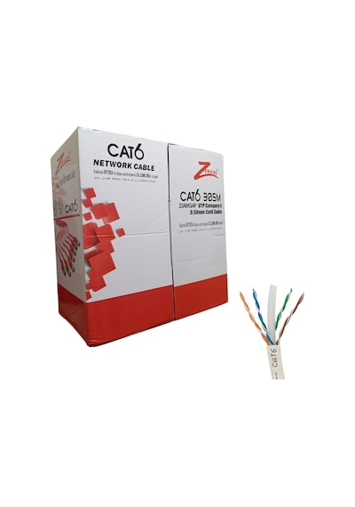 Ztech 305m 0.50mm 23awg İndoor Cat6 Kablo