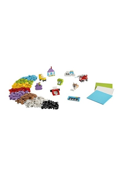 Classic Yaratıcı Yapım Ve Oyun Kutusu 11044-5 Yaş Ve Üzeri Kız Ve Erkek Çocukları İçin Yapılabilir Ev, Köpek,