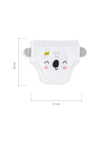 Babyjem Soft Alıştırma Külodu Beyaz 2 Yaş