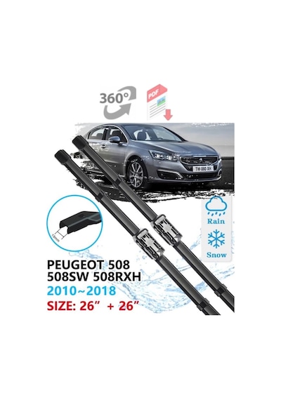 Opel Astra J Peugeot Rcz Yagmur Silecek