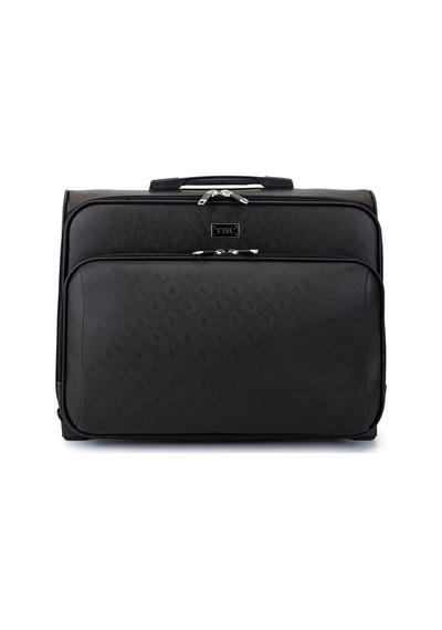 Tamer Tanca Unisex Suni Deri Kahverengi Valiz 971 56 Kabın Pılot Valız Kahve Mng Kahverengi
