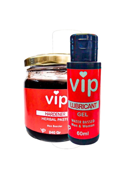 Vip Lubrikant Jel + Erkeklere Özel Macun