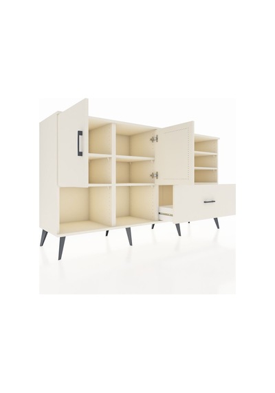 Hyperion Konsol 7 Raflı Tek Çekmeceli 2 Kapaklı 176x44x99 Aytaşı- Aytaşı-aytaşı Hyperion Konsol 7 Raflı Tek Çekmeceli 2 Kapaklı 176x44x99 Aytaşı- Aytaşı-aytaşı