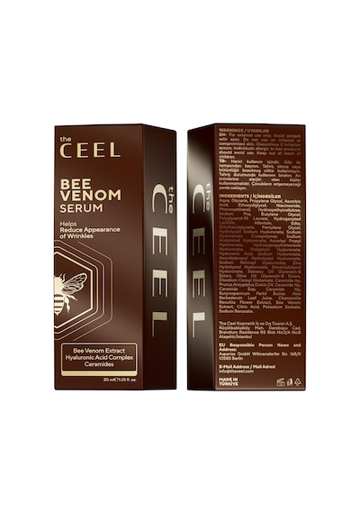 Tr Bee Venom Yüz Serumu 30 Ml - Hyalüronik Asit Ve Seramid İçeren Nemlendirici, Daha Pürüzsüz Ve Sıkı Görünü