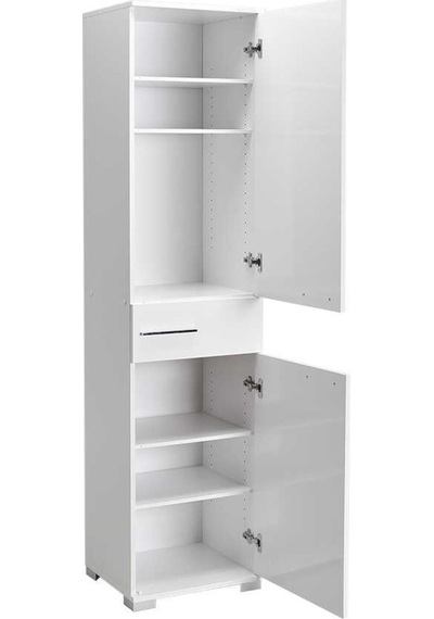 Diamond 2 Kapaklı Tek Çekmeceli Dolap - Lake Beyaz (519073328)
