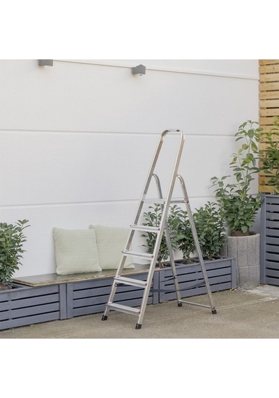 Regalux Alüminyum 5 Basamak Katlanabilir Ev - Ofis Tipi Merdiven