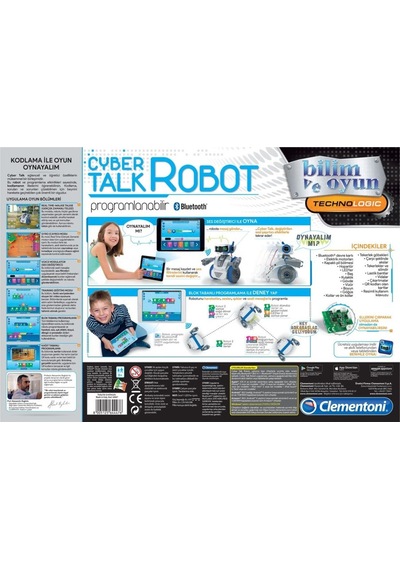 Bezos 64447 Cyber Talk Robot - Robotik Laboratuvarı +8 Yaş Nxrlvng