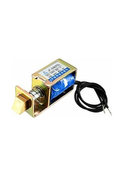 Jf-S0837Dl Dc 12V 1A 10Mm Hareketli 15N Solenoid Elektromıknatıs
