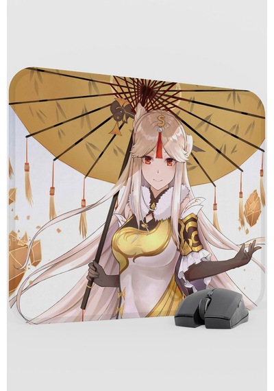 Ningguang Genshin Impact Anime Oyuncu V3 - 48x40 Xl Gaming Mouse Pad Fare Altlığı