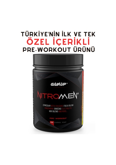 Nitromen Pre-workout 407gr 30 Servis - Pink Lemonade Flavored
