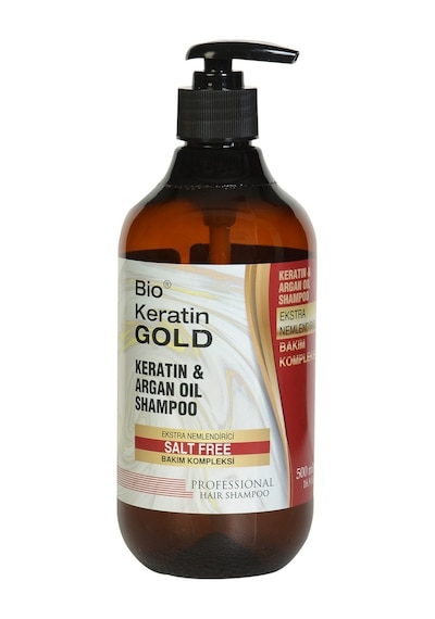 Bio Keratin Gold Keratin & Argan Yağlı Tuzsuz Şampuan 500 ML