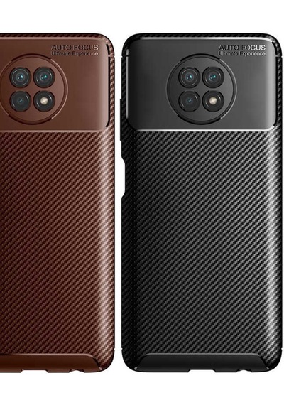 Xiaomi Redmi Note 9T Kılıf Karbon Silikon Case
