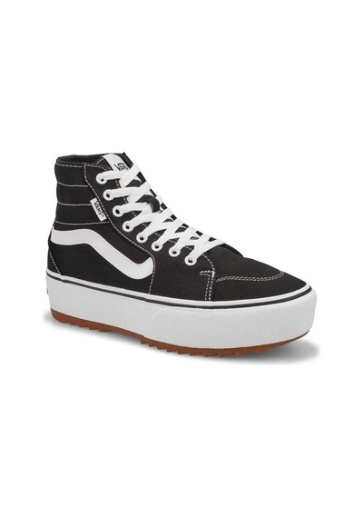Vans Filmore Hi Tapered Platform Kadın Ayakkabı Siyah