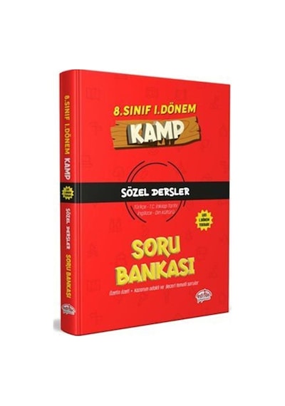8. Sınıf 1. Dönem Kamp Sözel Dersler Soru Bankası / Kolektif