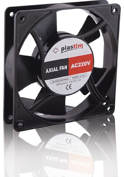 Plastim Pf12025b ,120x25mm 220vac 72-cfm 2-kablo Fan