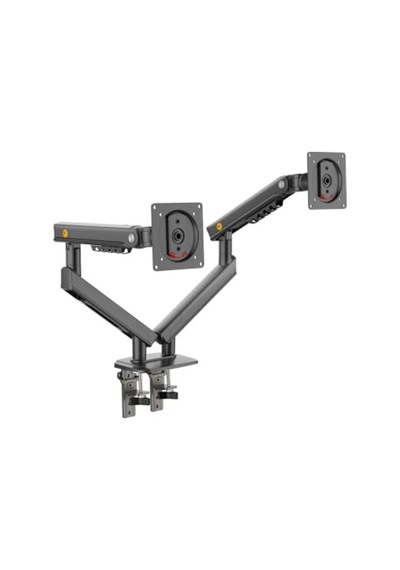 Ergonomik Monitör Standı 17-32 İnç Ekranlar İçin Ayarlanabilir Açık Ceviz