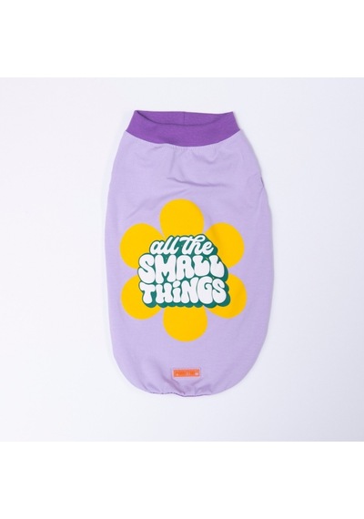 Lilac-lila Small Things Tişört Kedi Köpek Tişörtü-kedi Köpek Kıyafeti