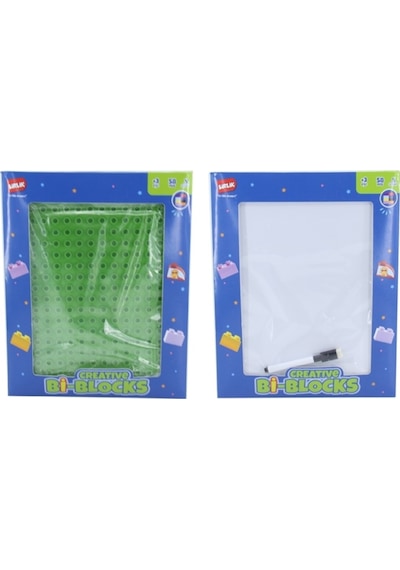 Birlik Oyuncak Bi-Blocks 2 Pcs Blok Plaka Yazı Tahtası