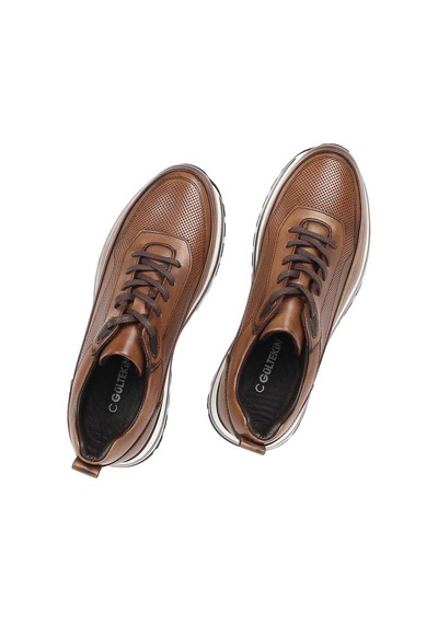 Erkek Taba Kalın Tabanlı Sneaker